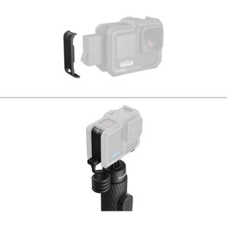 SmallRig 5463 - uniwersalny uchwyt z powerbankiem - przykład użycia